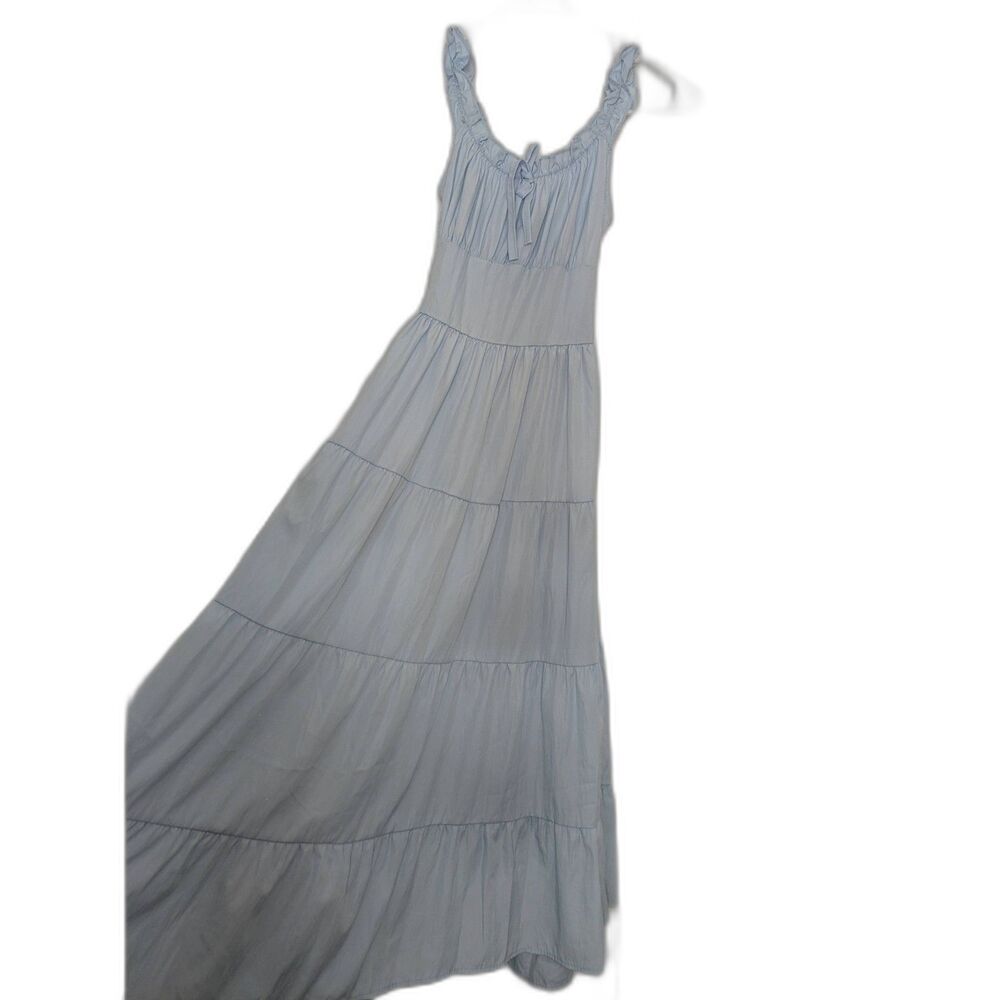 Cinderella-Inspired Blue Casual Dress – Fairycore Disneybound – One Size (XS-M)